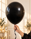 Regular Matte Balloons 12inches "Black" 100ct For Birthdays Weddings Corporate Evens Holidays