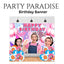 English Techer Happy Birthday Banner 5' x 3" ft for Birthdays