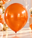 Metallic Balloon 12inches 100ct in "Orange" for Birthdays Parties