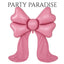 Pink Oversized Bow Balloon for Princess Birthday Parties