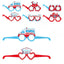 Healthcare themed paper glasses 6pcs