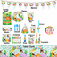 Jungle Animal Themed Tableware set 136pcs