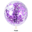 Confetti Balloon in Purple 12 ins 25pk, perfect for party supplies, themed party decor, and event accessories. Enhance your celebrations with style.