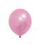 Metallic Balloon 12inches 100ct in Pink, perfect for party decorations, wedding decor, baby shower decorations, and birthday party supplies.