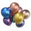 Chrome Balloon Mix Multicolor 50pcs