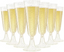 Champagne Flutes Plastic-25 pack