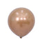 Chrome Balloon 12 inches "Rose Gold" 50cts, perfect for party decorations, birthday, wedding, and baby shower events.