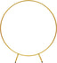 Round Metal Arch Backdrop Stand in Gold for party decorations and themed party decor