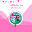 Gabby Dollhouse Foil Balloon 18 inches, party supplies, themed party decor, birthday decorations, event accessories, kids party supplies.