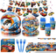 Hot Wheels themed tableware set 172pcs