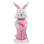 3D Easter Pink Bunny Foil Balloon LxH 21.6 inches x4.9 feet
