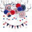 4th July Paper Fan Decor Kit