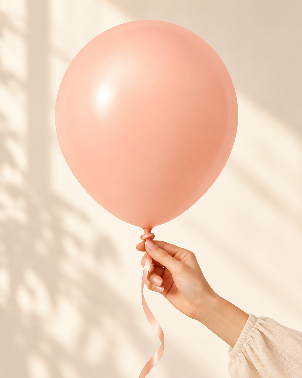Paste Macaron Orange Balloon in 12" & 5" perfect for Birthdays Wedding Baby Shower Holiday Event