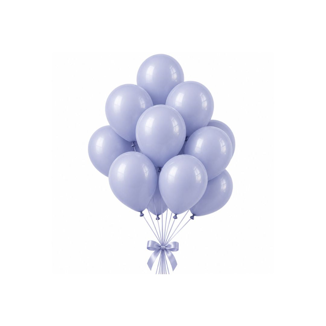 Retro Balloon Natural Latex Rubber in Haze Grey 12" 100ct or 5" 200ct for Birthdays, Baby Shower, Anniversary, Gender Reveal, Weddings, Graduation, Prom, Bridal Showers, Bachelorett Party Main image