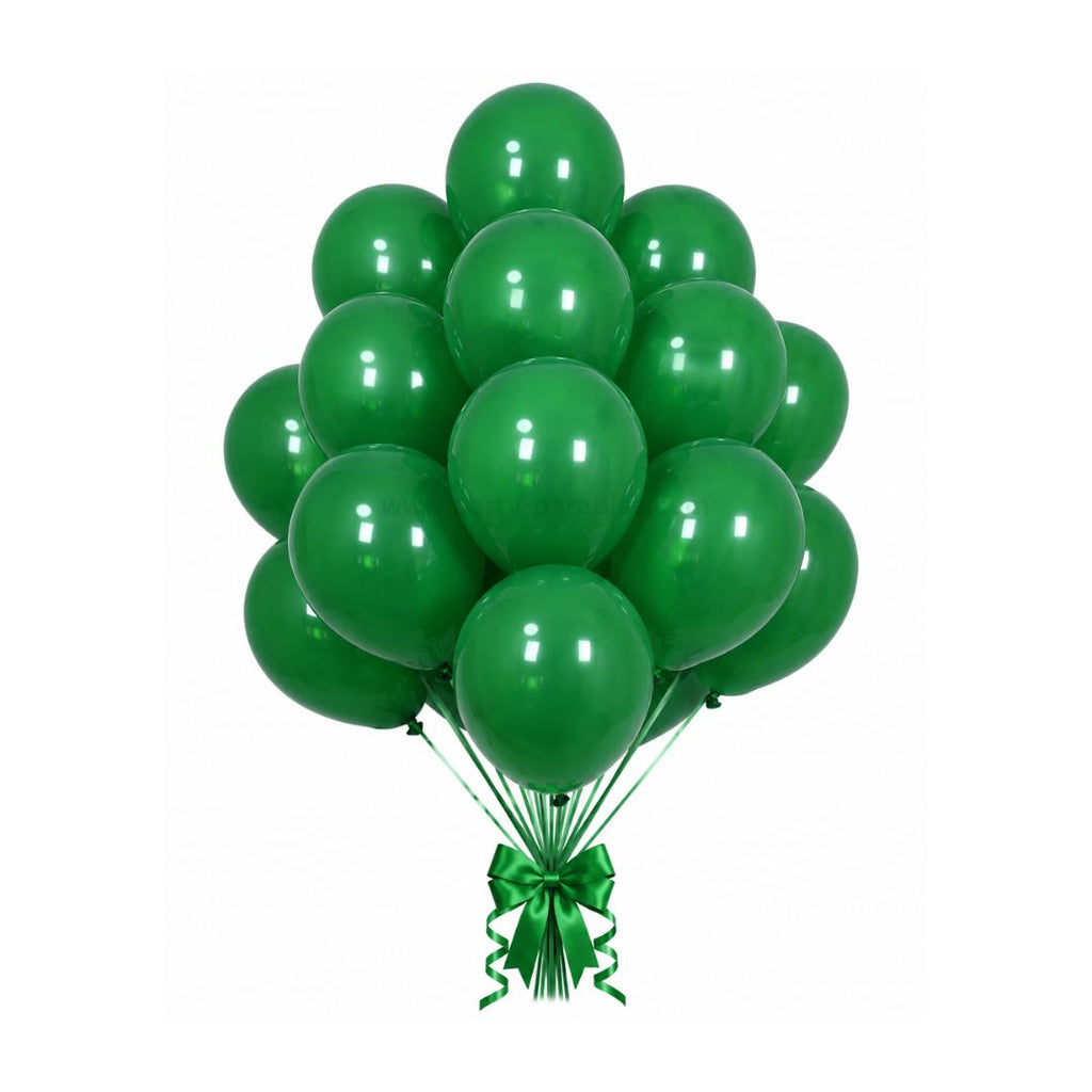 Retro Balloon Natural Latex Rubber in Blackish Green 12" 100ct or 5" 200ct for Birthdays, Baby Shower, Anniversary, Gender Reveal, Weddings, Graduation, Prom, Bridal Showers, Bachelorette Party