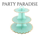 3 tiers Cupcake, dessert, treat, cake pops stand for birthdays baby shower bridal event