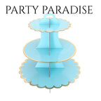 3 tiers Cupcake, dessert, treat, cake pops stand for birthdays baby shower bridal event