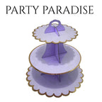 3 tiers Cupcake, dessert, treat, cake pops stand for birthdays baby shower bridal event