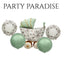 Baby Shower Balloon Set 5pcs set in Green for baby shower