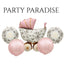 Baby Shower Balloon Bouquet Set  Pink 5 PCS set
