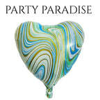 Marble Heart Balloon 18" 1 PCS for Birthdays