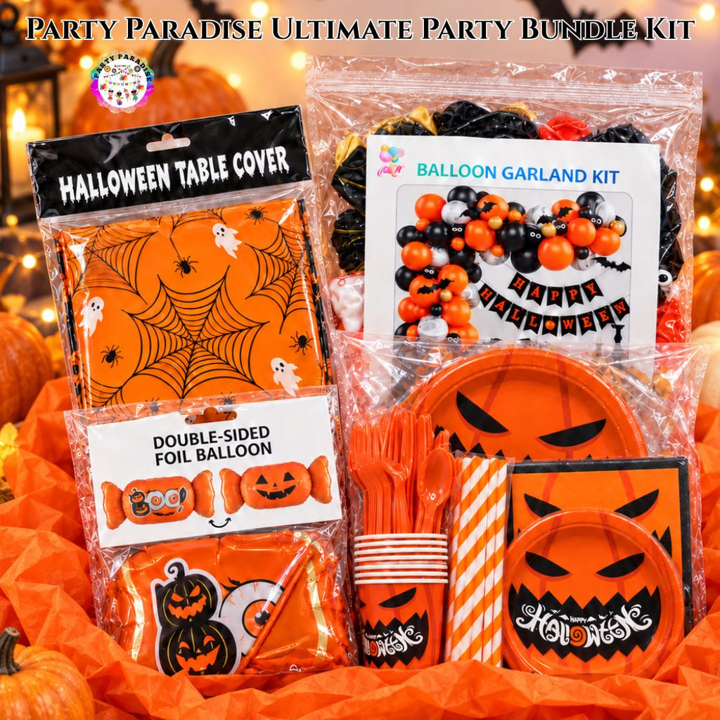 Boo-tiful Night Ultimate Complete Party Kit for festive Halloween Parties