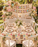 92 PCS SET Capybara Tableware Set Party Kit for Birthdays