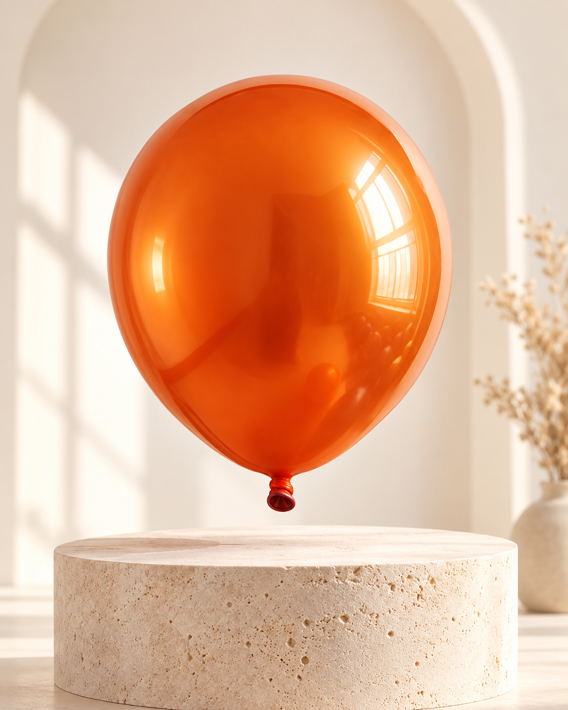 Chrome ICE double layer in Orange, Chrome Latex Helium Balloons for Graduation Garland Arch Kit Corporate Event Wedding Birthday Baby Shower Party Decorations in two sizes 10"/12" Main image