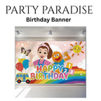 English Teacher Happy Birthday Banner for Birthday parties Style No. 1 Size  5'*3'
