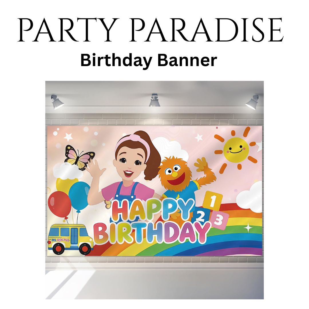 English Teacher Happy Birthday Banner for birthdays  Style No2