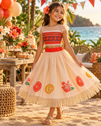Moana Dress 2pcs Dress Set