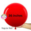 Red Balloon 36 inches for birthdays, events, office parties and Christmas, Valentines, Independence Day