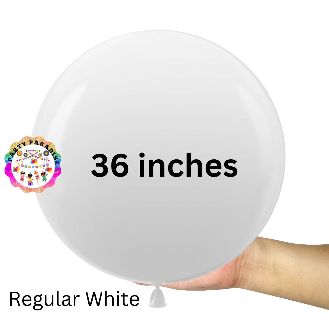 Oversized 36 inches Balloons Latex, Huge Balloon for Birthday Wedding Holiday Parties