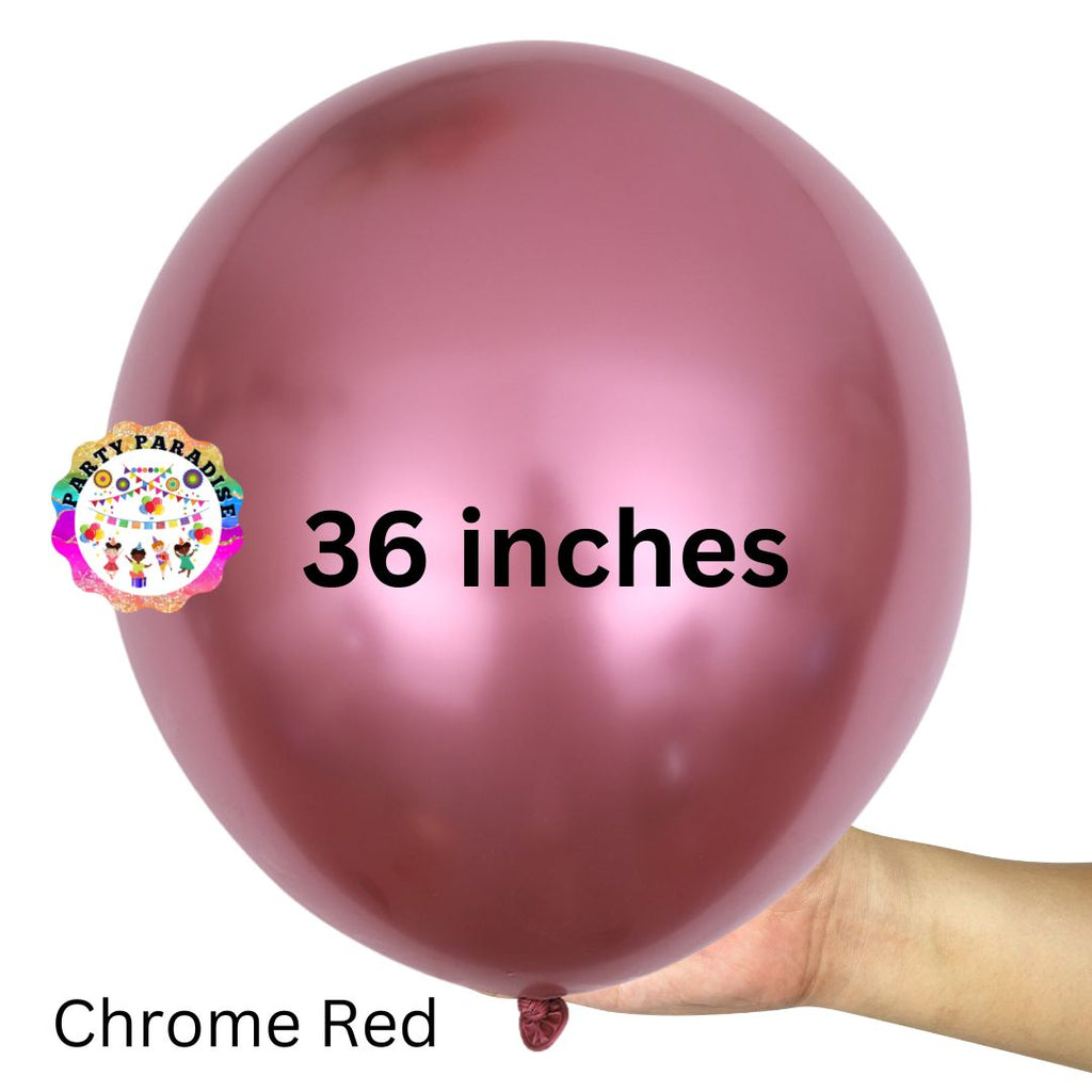 Oversized 36 inches Balloons Latex, Huge Balloon for Birthday Wedding Holiday Parties