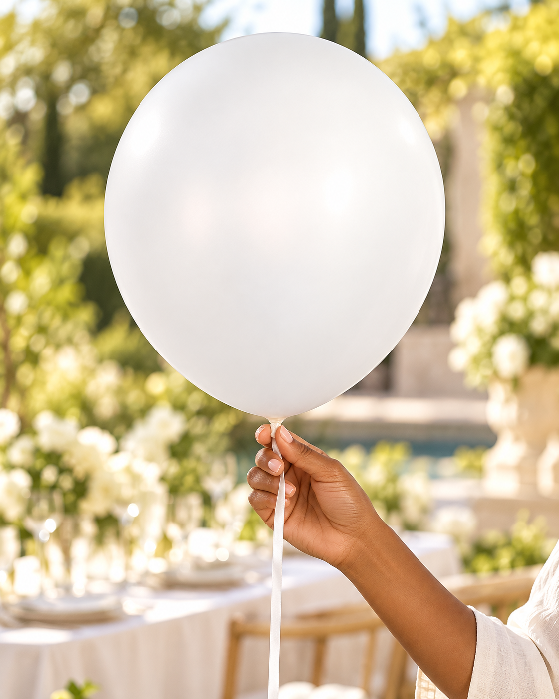 Regular Matte Balloons 12inches "White" 100ct for Birthdays Parties Corporate Events Holidays Main image