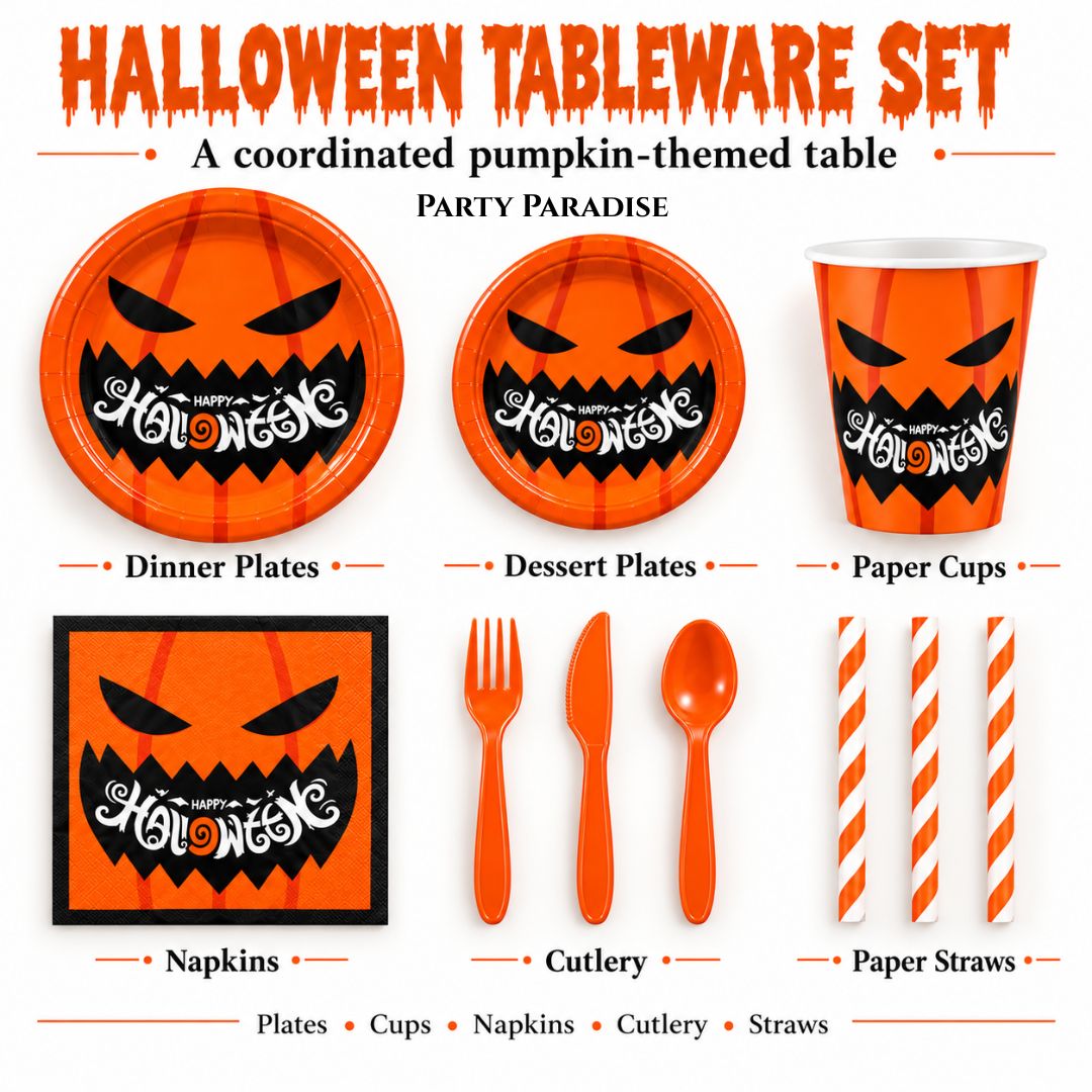 Boo-tiful Night Ultimate Complete Party Kit for festive Halloween Parties