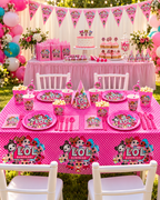 LOL Surprise Doll Tableware 136pc for Kids Birthday Party