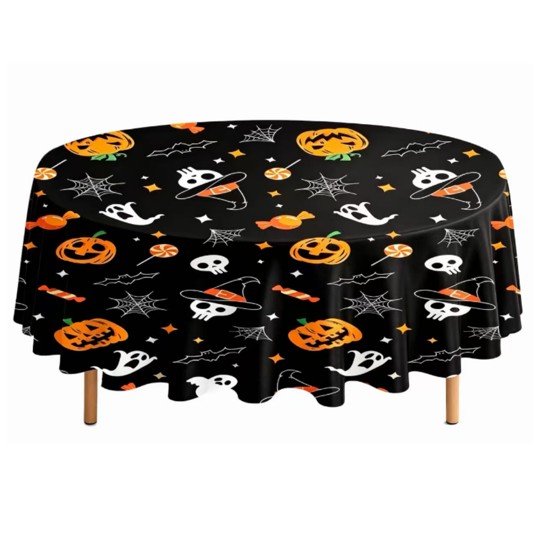 Halloween Round Table Cover Main image