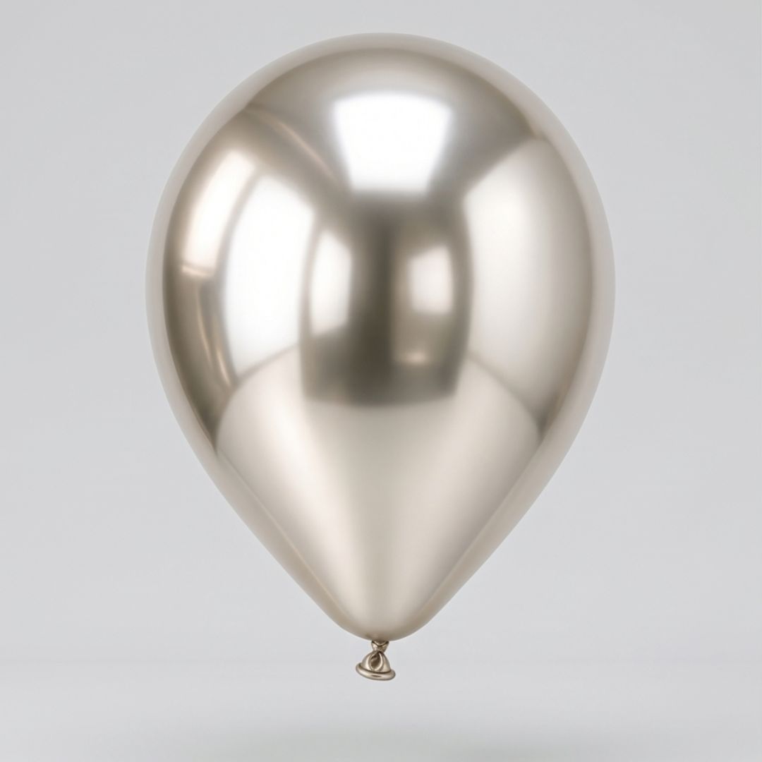 Chrome Latex Balloons, 50 Pack 12-inches in Camillia Round Helium Balloons for New Years Wedding Anniversary Bridal Shower Birthday Graduation Bachelorette Engagement Party Decorations Secondary image