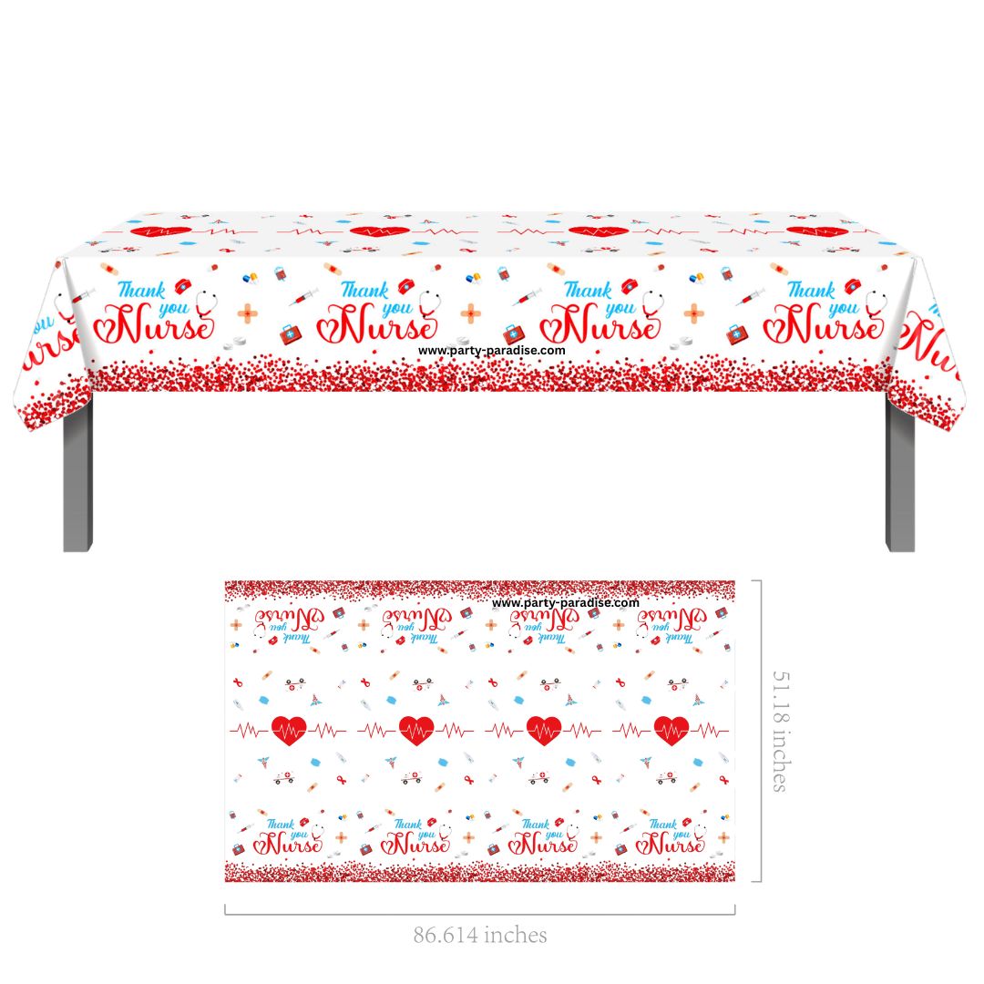 Healthcare themed table cover Secondary image