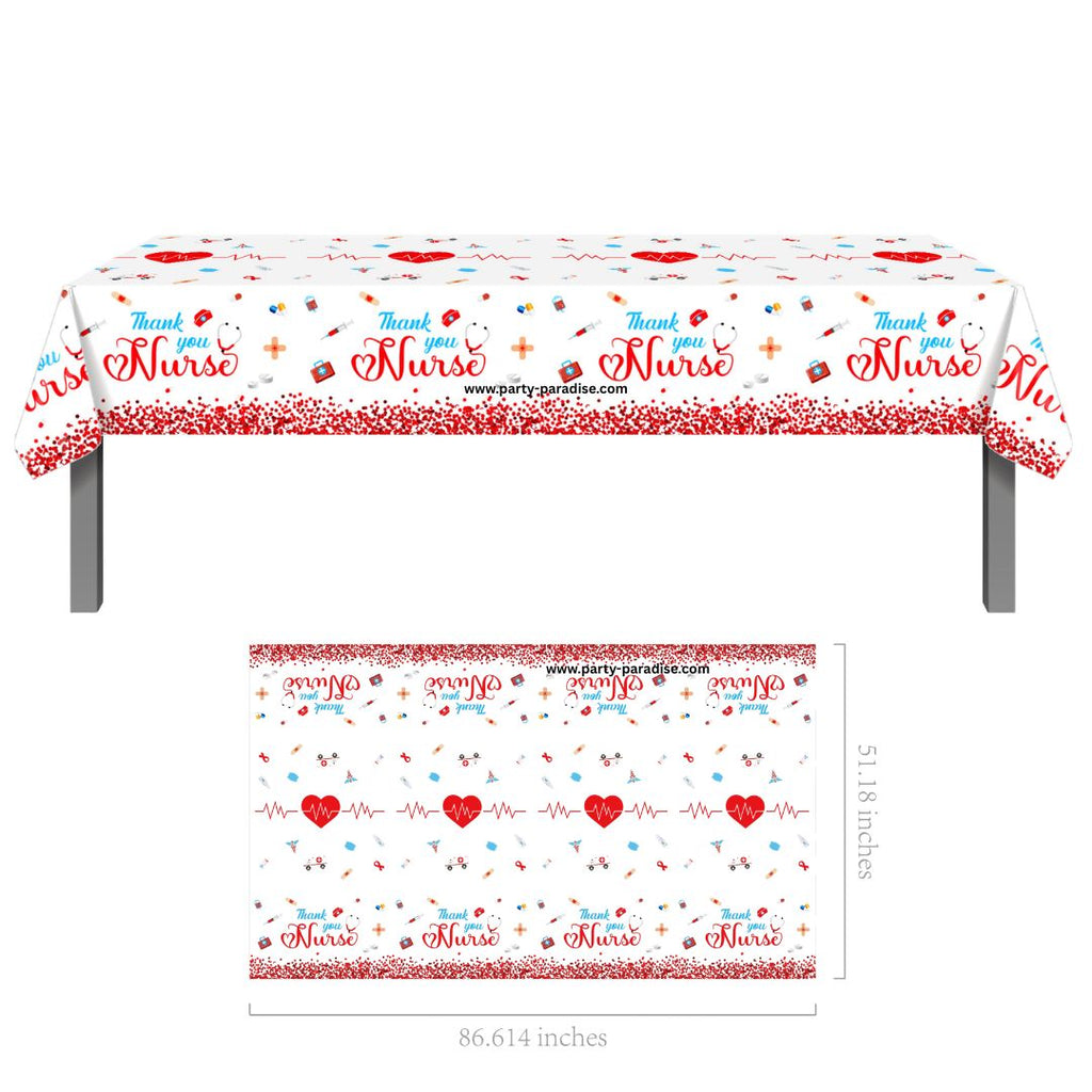 Healthcare themed table cover