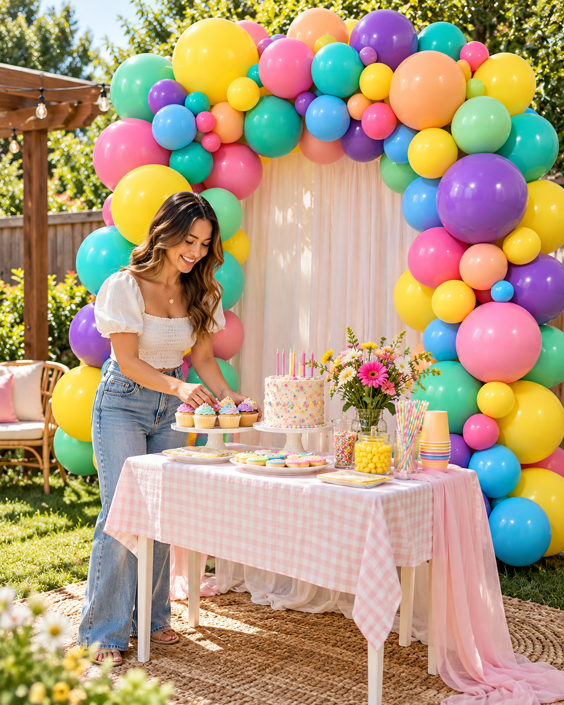 Pastel Balloons 12in Mixed MultiColor 100ct