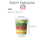 Cinco de Mayo Tableware Set Party Kit 135pcs for Birthdays Mexican Carnival Fiesta Festival