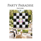 Double-Sided Two-Tone Square Foil Balloons Grid Background Wall for Party 19inch Squares, 25PCS