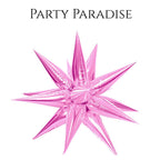 Foil 4D Star Balloons 22inches Starburst Explosion for Parties weddings Holiday