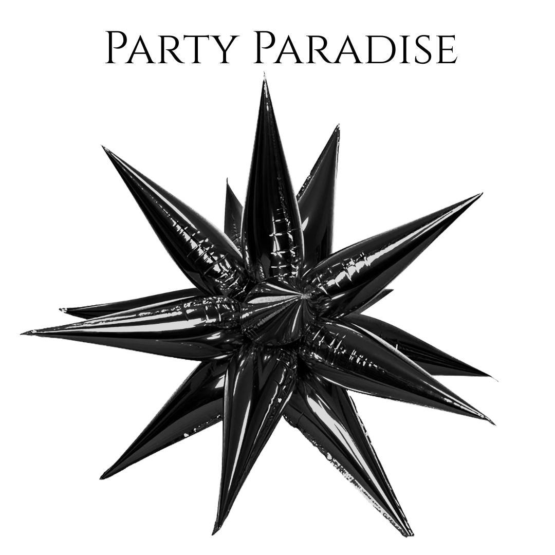 Foil 4D Star Balloons 22inches Starburst Explosion for Parties weddings Holiday