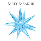 Foil 4D Star Balloons 22inches Starburst Explosion for Parties weddings Holiday