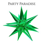 Foil 4D Star Balloons 22inches Starburst Explosion for Parties weddings Holiday