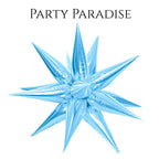 Foil 4D Star Balloons 22inches Starburst Explosion for Parties weddings Holiday