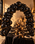 Regular Matte Balloons 12inches "Black" 100ct For Birthdays Weddings Corporate Evens Holidays